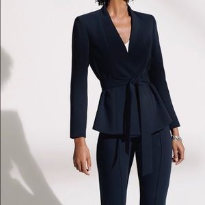 The Fold Le Marais Wrap Jacket Navy